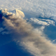 Illustration for article titled Alaskas spellbinding Pavlof volcano spewing ash, as seen from the ISS